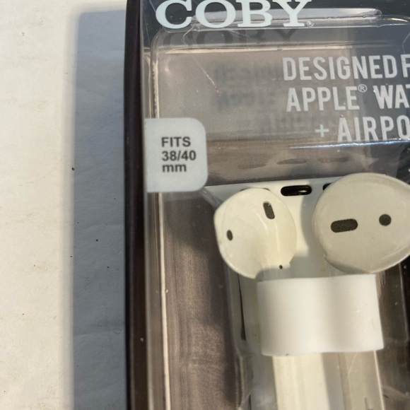 🛍️ 𝅺apple Compadable Watch Strap With Air Pod Loops, size 38-40mm new in pkg - Picture 3 of 4